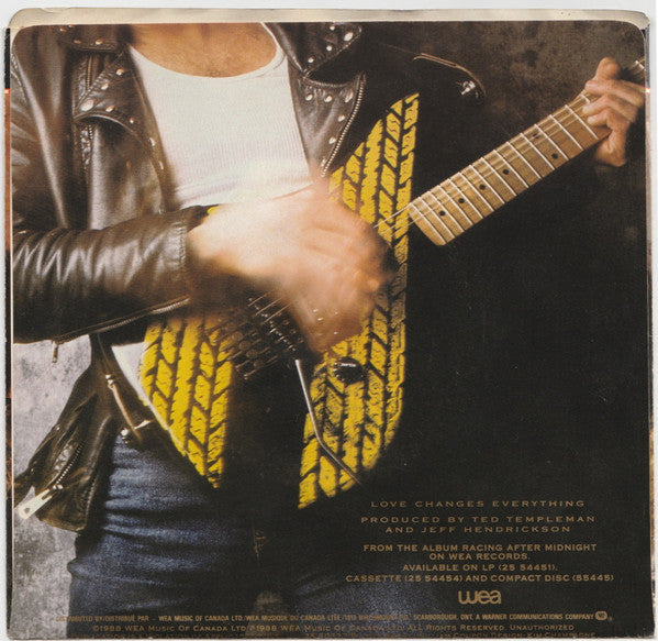 Honeymoon Suite : Love Changes Everything (7", Single)