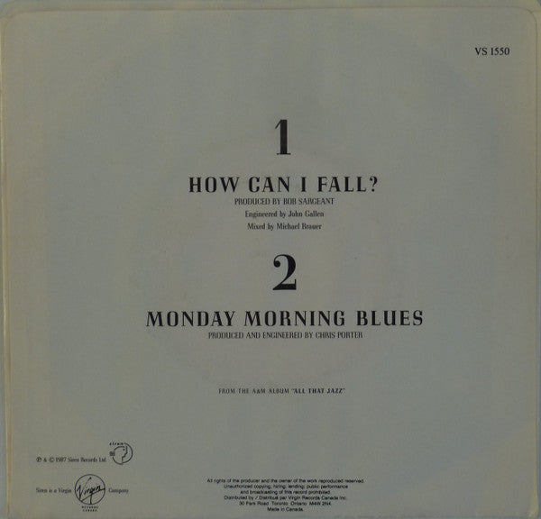 Breathe (3) : How Can I Fall (7")