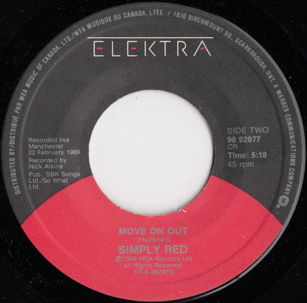 Simply Red : If You Don't Know Me By Now (7")