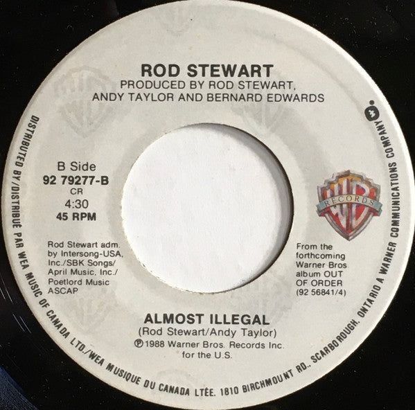Rod Stewart : Lost In You (7")
