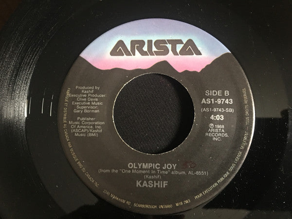 Whitney Houston / Kashif : One Moment In Time  / Olympic Joy (7", Single)