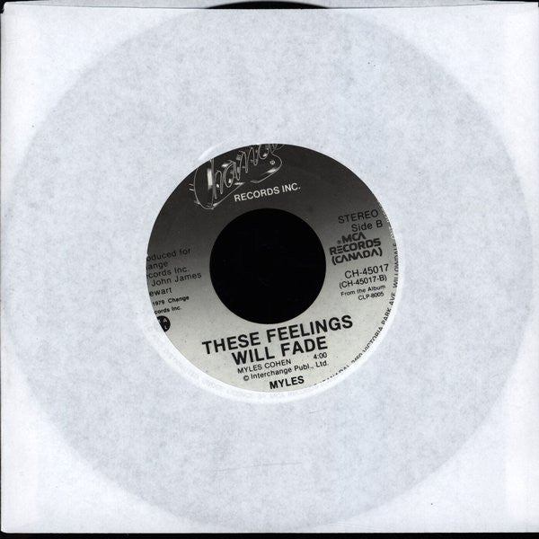 Myles Cohen : Holiday (7")