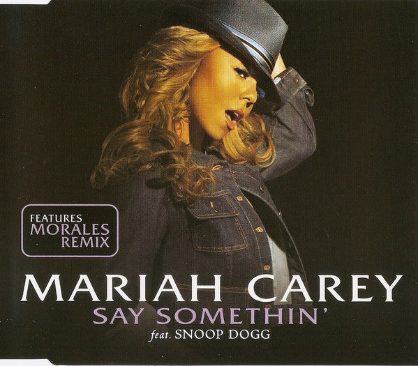 Mariah Carey Feat. Snoop Dogg : Say Somethin' (CD, Single)