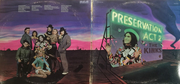 The Kinks : Preservation Act 2 (2xLP, Album, Gat)