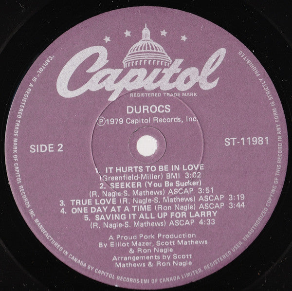 Dūrocs : Dūrocs (LP, Album)