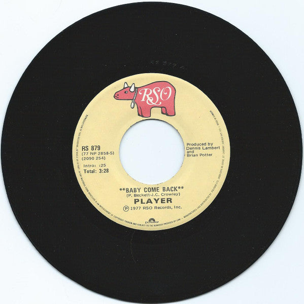 Player (4) : Baby Come Back (7", Single)