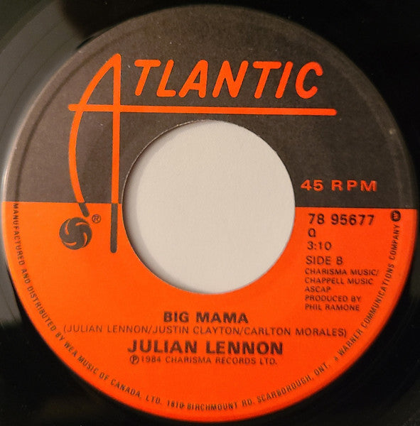 Julian Lennon : Say You're Wrong (7", Single)