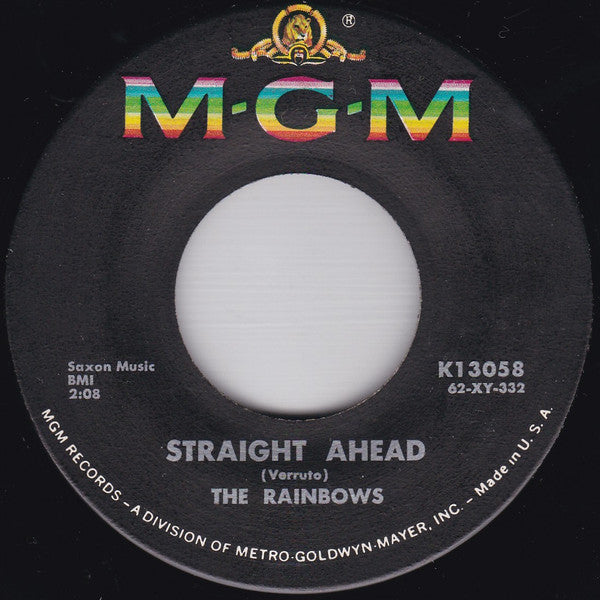 The Rainbows (6) : Ole Man's Twist / Straight Ahead (7", Single)