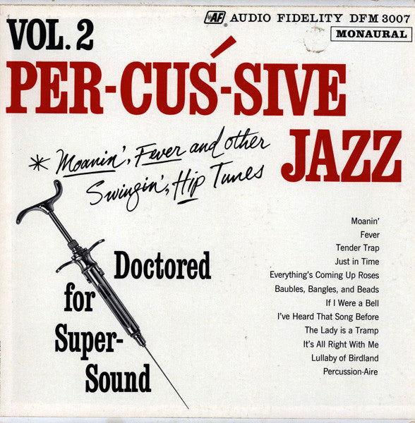 Sid Cooper And Orchestra : Percussive Jazz Vol. 2 (LP, Album, Mono)