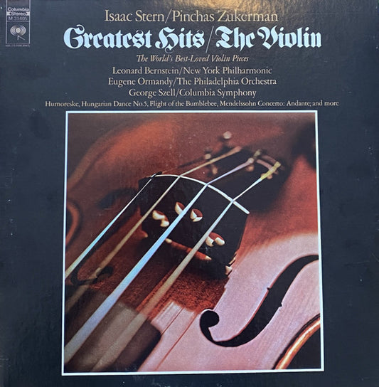 Isaac Stern, Pinchas Zukerman : Greatest Hits / The Violin (LP, Comp)