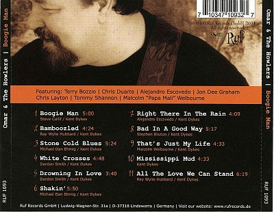 Omar & The Howlers* : Boogie Man (CD, Album)