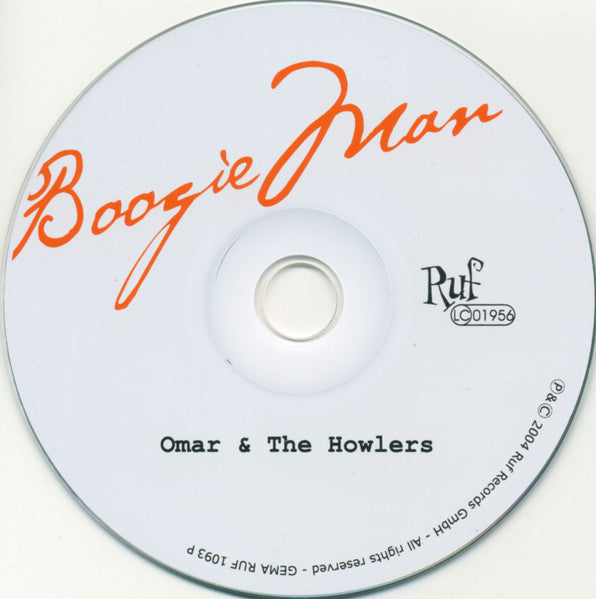 Omar & The Howlers* : Boogie Man (CD, Album)