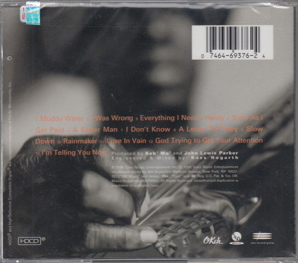 Keb' Mo' : Slow Down (HDCD, Album, Enh)