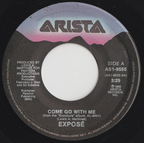 Exposé : Come Go With Me (7", Single)