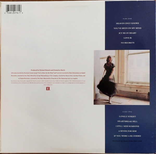 Emmylou Harris : Bluebird (LP, Album, Club, CRC)
