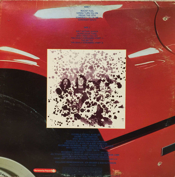 Alvin Lee & Ten Years Later : Rocket Fuel (LP, Album)