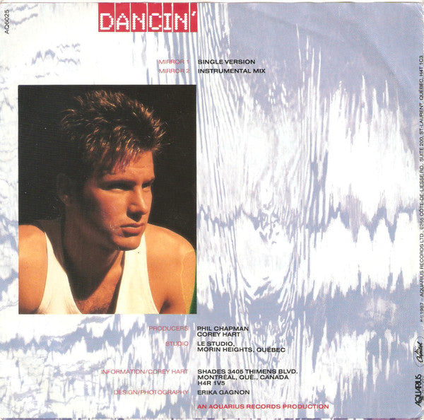 Corey Hart : Dancin' With My Mirror (7", Single)