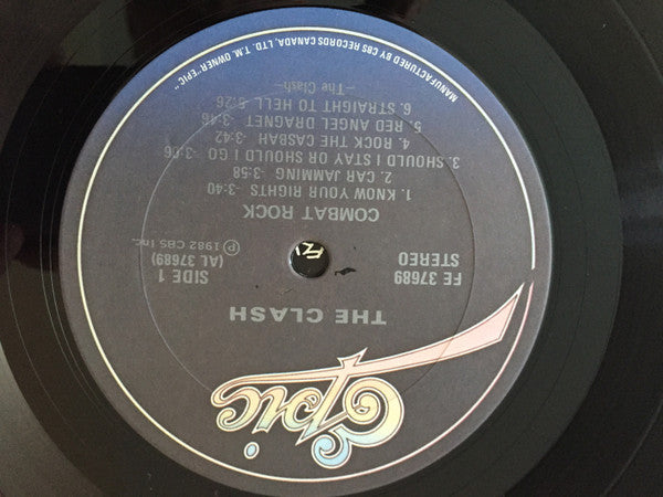 The Clash : Combat Rock (LP, Album)