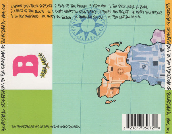 Blurtonia : Adventures In The Kingdom Of Blurtonia (CD, Album)