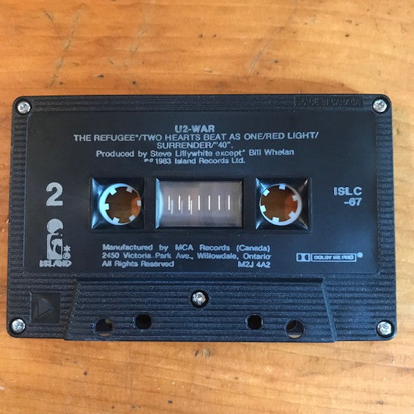 U2 : War (Cass, Album, RE)