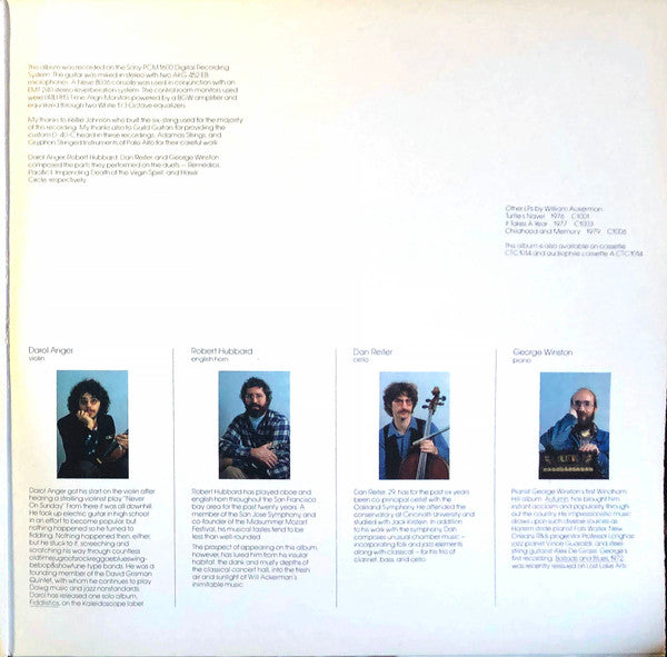 William Ackerman : Passage (LP, Album, Gat)