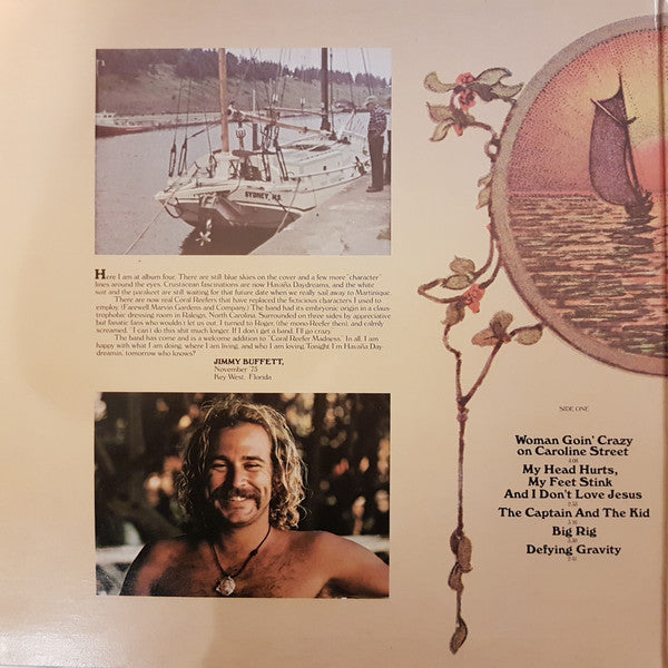 Jimmy Buffett : Havana Daydreamin' (LP, Gat)