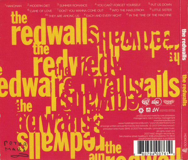 The Redwalls : The Redwalls (CD, Album)