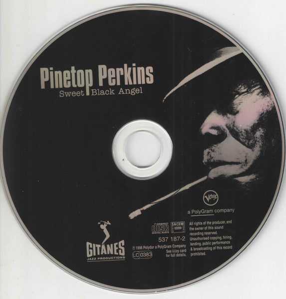Pinetop Perkins : Sweet Black Angel  (CD, Album)