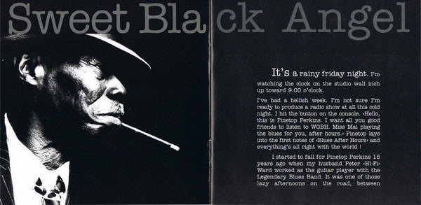 Pinetop Perkins : Sweet Black Angel  (CD, Album)