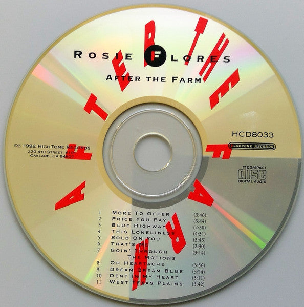 Rosie Flores : After The Farm (CD, Album)