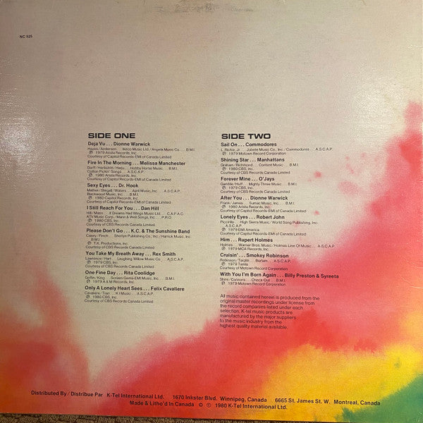 Various : Rainbow (LP, Comp)