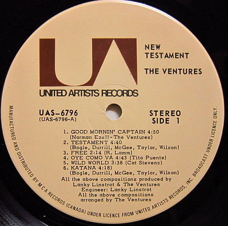 The Ventures : New Testament (LP, Album)