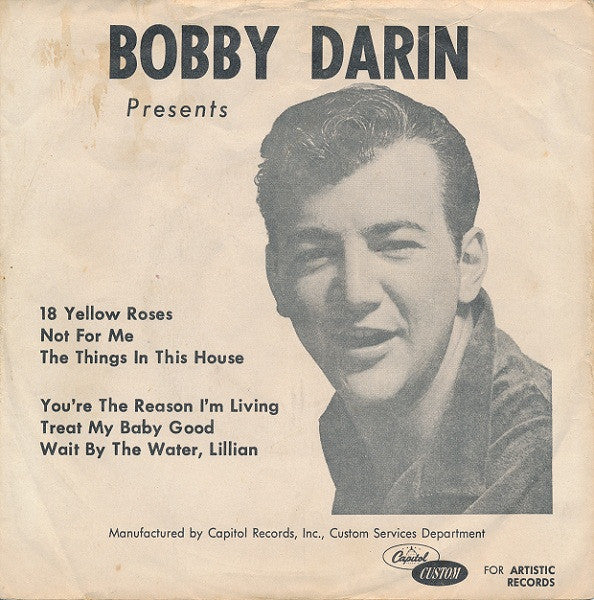 Bobby Darin : Bobby Darin Presents (7", EP)