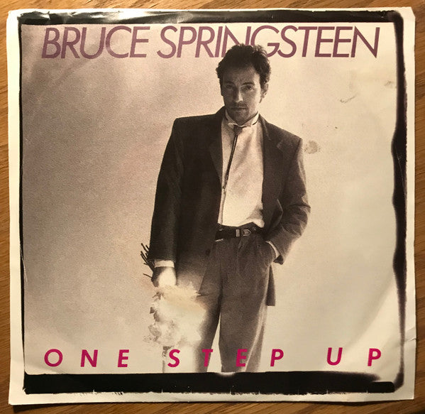 Bruce Springsteen : One Step Up (7", Single)