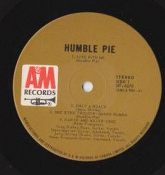 Humble Pie : Humble Pie (LP, Album, Gat)