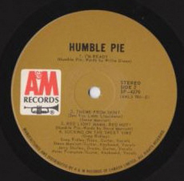 Humble Pie : Humble Pie (LP, Album, Gat)