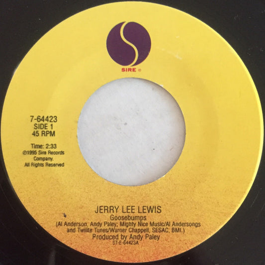 Jerry Lee Lewis : Goosebumps (7", Single)