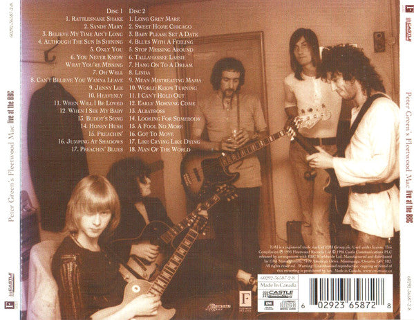 Fleetwood Mac : Live At The BBC (2xCD, Comp)