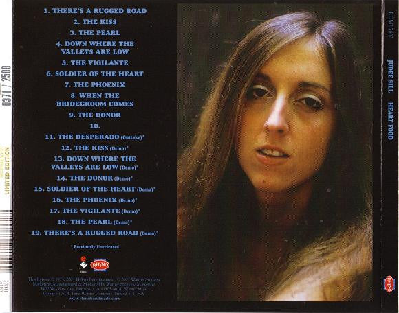 Judee Sill : Heart Food (CD, Album, Ltd, Num, RE, RM)
