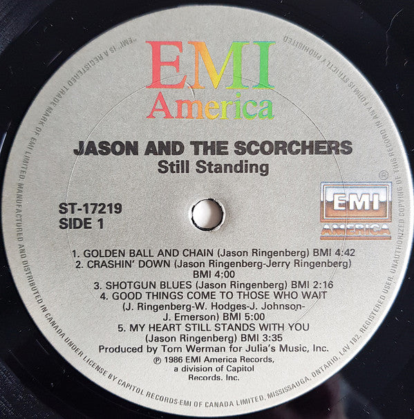Jason & The Scorchers : Still Standing (LP, Album)