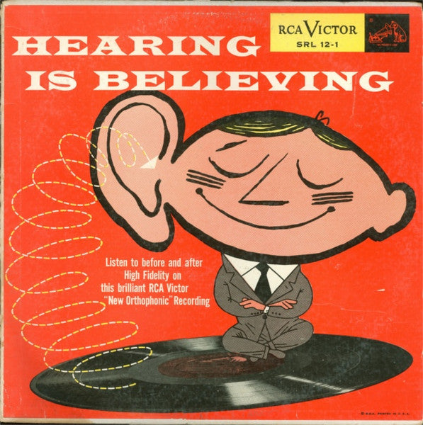 Various : Hearing Is Believing (LP, Comp, Mono, Smplr)
