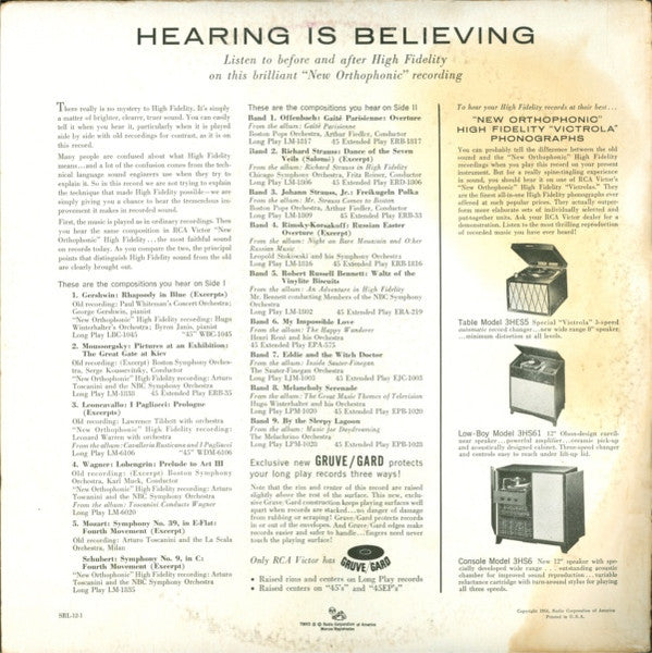 Various : Hearing Is Believing (LP, Comp, Mono, Smplr)