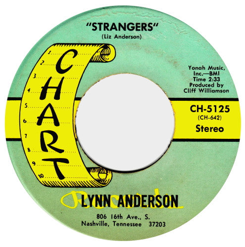 Lynn Anderson : Strangers (7")