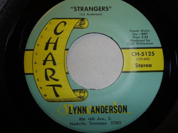 Lynn Anderson : Strangers (7")