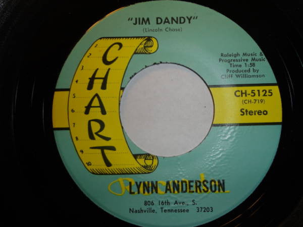 Lynn Anderson : Strangers (7")