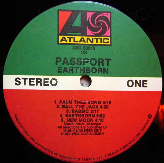 Passport (2) : Earthborn (LP, Album)