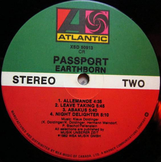 Passport (2) : Earthborn (LP, Album)