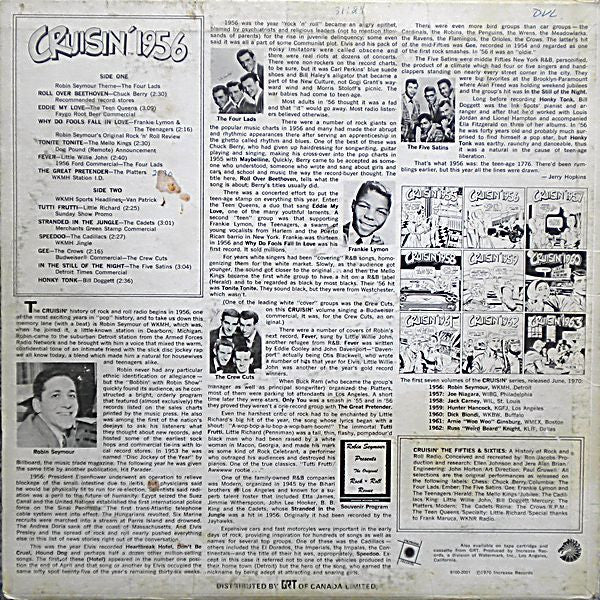 Various : Cruisin' 1956 (LP, Comp, Mixed)