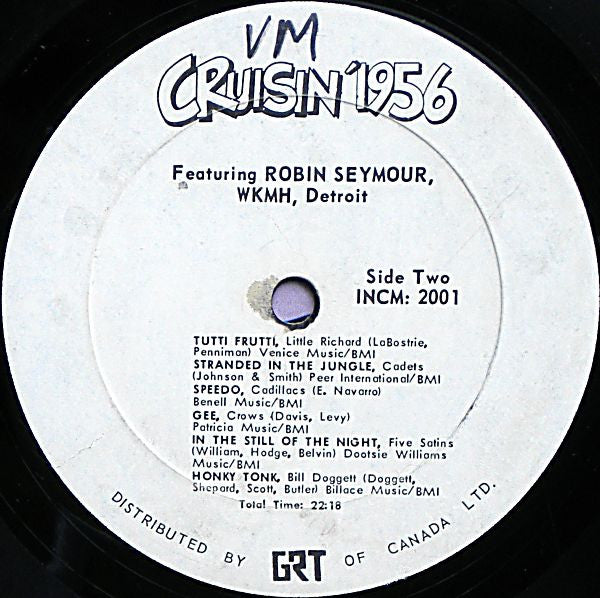Various : Cruisin' 1956 (LP, Comp, Mixed)