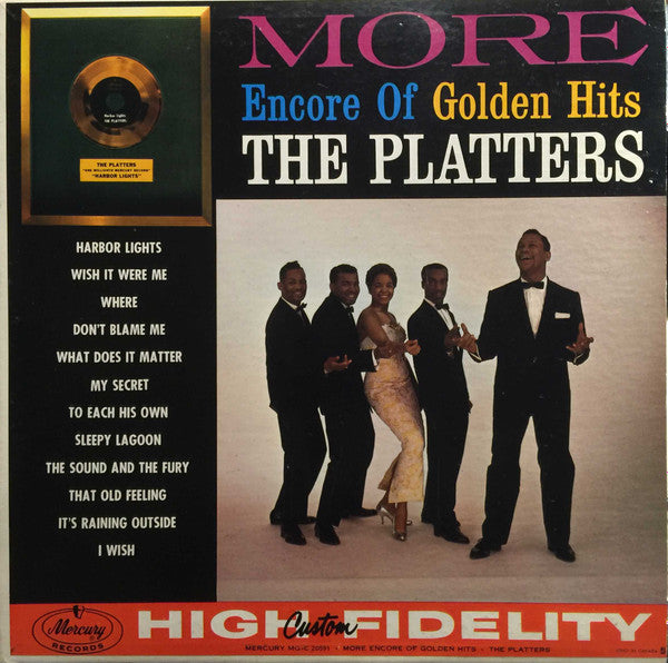 The Platters : More Encore Of Golden Hits (LP, Comp, Mono)